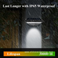 Waterproof Outdoor Wireless Motion Sensor Led Solar Light